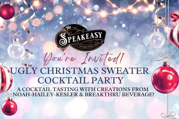 Ugly Christmas Sweater Cocktail Party at the Speakeasy