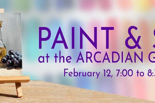Paint & Sip at The Arcadian