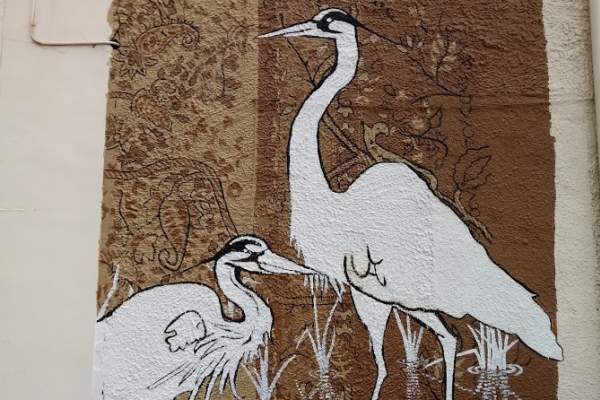 Downtown Beaumont Bird Mural