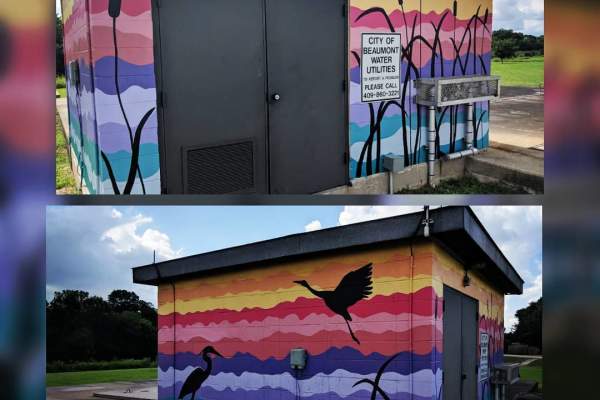 Cattail Marsh Mural