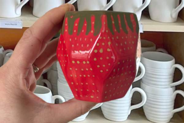 Drop Off Art Class: Strawberry Prisms