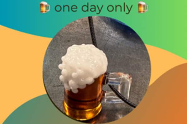 St. Paddy's Day Special:  Make Your Own Beer Stein Pendant
