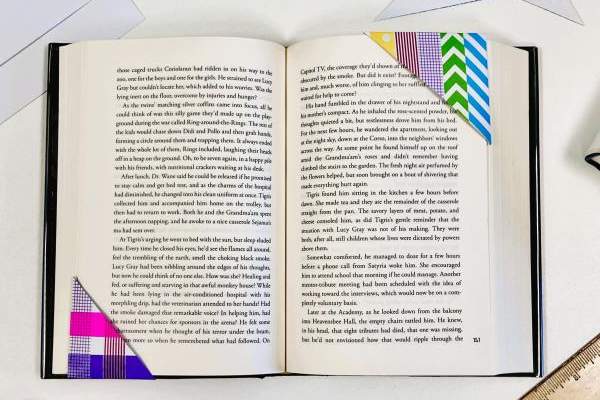 Teen Read Month:  Bookmark Envelopes