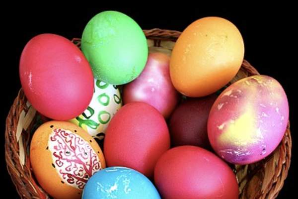 Easter Eggs at 1723 Vineyards
