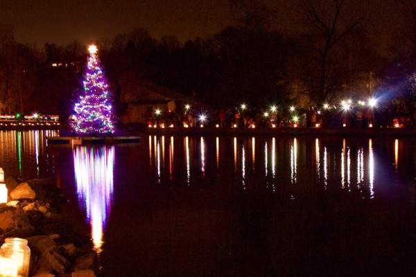 Boiling Springs Holiday Tree Lighting and Luminaries