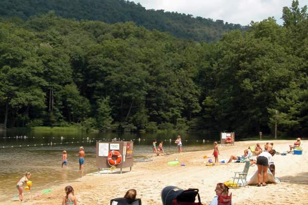 Doubling Gap Lake at Colonel Denning State Park
