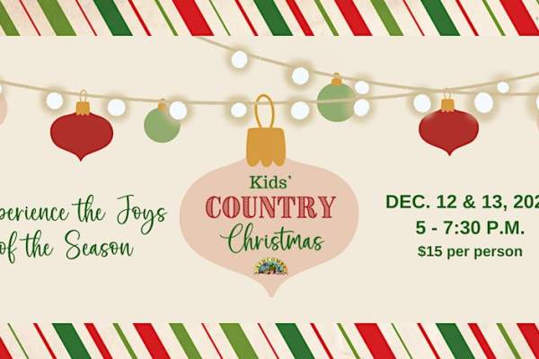 Kids Country Christmas at Ashcombe
