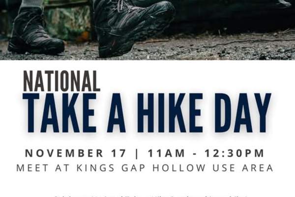 National Take A Hike Day @ Kings Gap