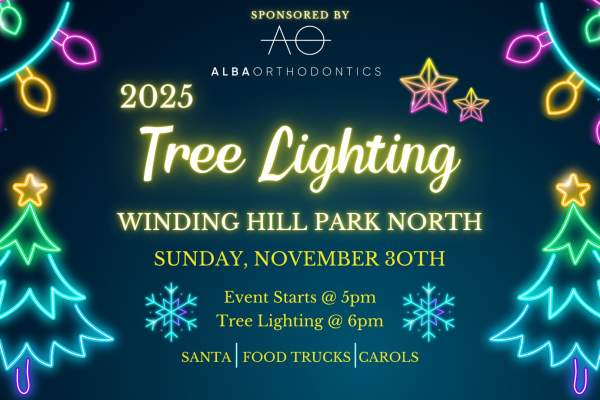 Holiday Tree Lighting Ceremony Presented by Alba Orthdontics