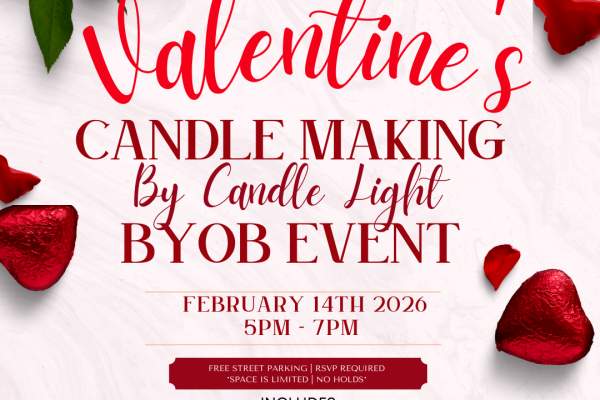 Romantic Valentine's Night Candle Making