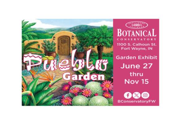 Promotional image for Pueblo Garden: Styles of the Southwest.
