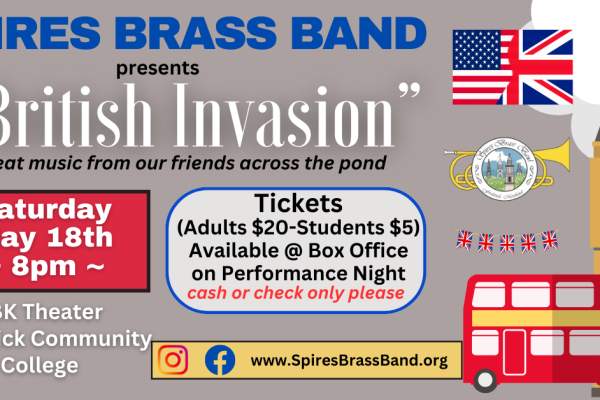 Spires Brass Band Concert - British Invasion!