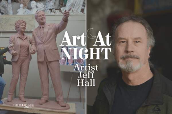 Art at NIGHT - Artist Jeff Hall