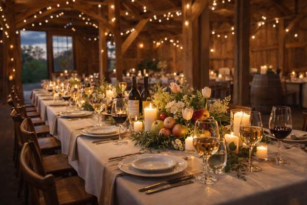 The Orchard and Oak Table