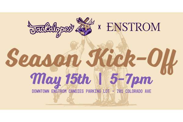 Jackalopes X Enstrom Candies Season Kick-Off