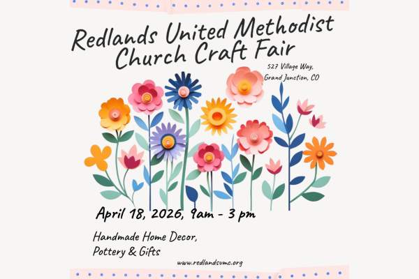 Redlands UMC Craft Fair - April 18, 2026