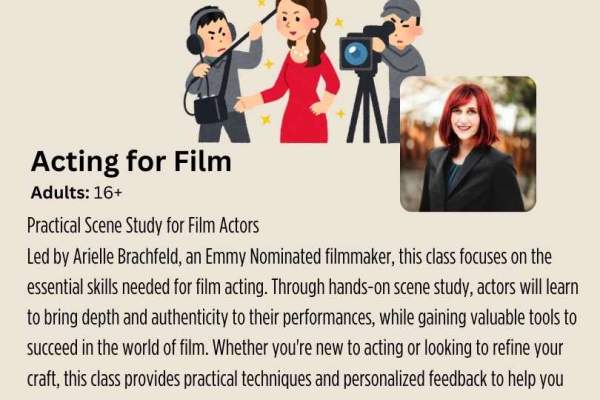 Friday Evening Adult Acting Classes