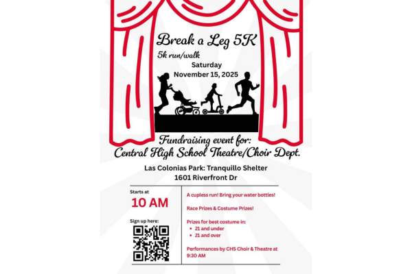Break a Leg 5k: Fundraiser for Central HS Choir and Theater