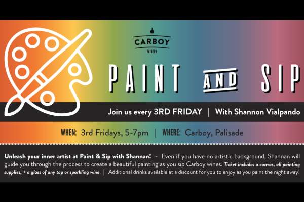 Paint and Sip with Shannan