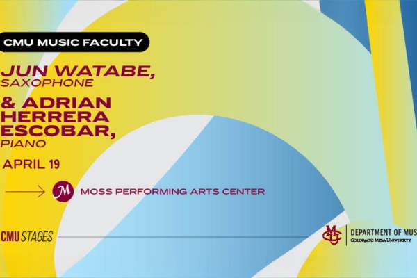 Faculty: Jun Watabe, saxophone, and Adrian Herrera-Escobar, piano