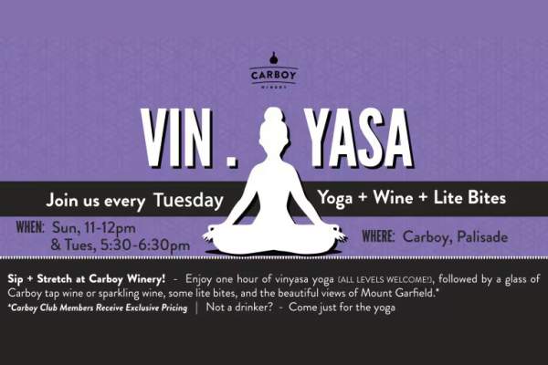 Vin.Yasa Flow-Tuesday afternoons