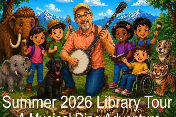 Aaron Fowler Music at the Library Kids Summer Reading Program