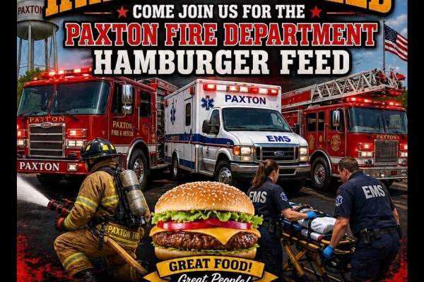 Paxton Fire Department Hamburger Feed