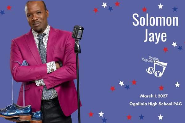 Solomon Jaye  - Presented by the Ogallala Regional Arts Council