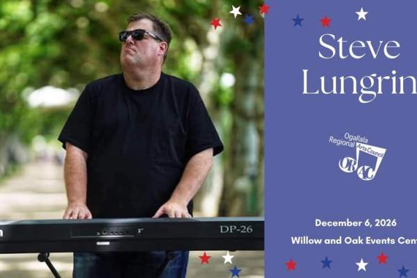 Steve Lungrin: Piano Man - Presented by the Ogallala Regional Arts Council