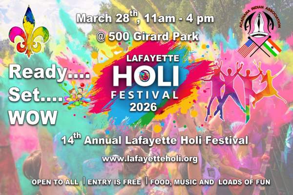 Lafayette Holi Festival