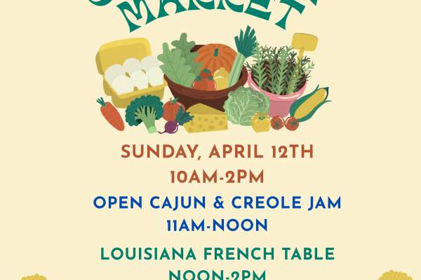 Open Cajun & Creole Jam at The Freetown Community Market