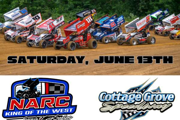 410 Sprint Car Racing at Cottage Grove Speedway