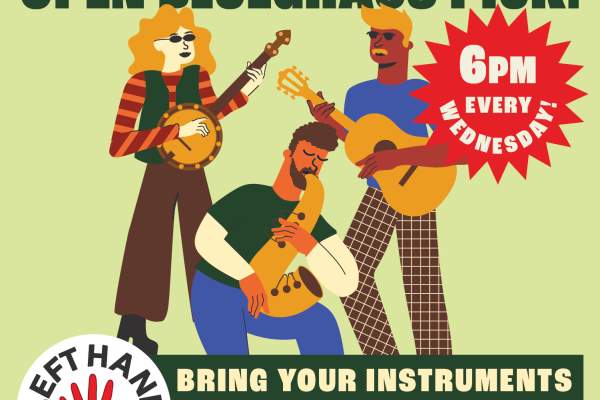 Left Hand Jams: Open Bluegrass Pick