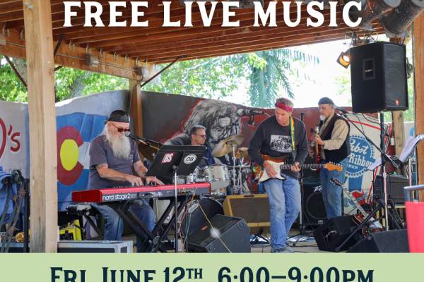 Free Live Music in the Garden with The Vipers
