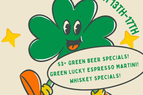 St.Pattys Specials @ The Passenger