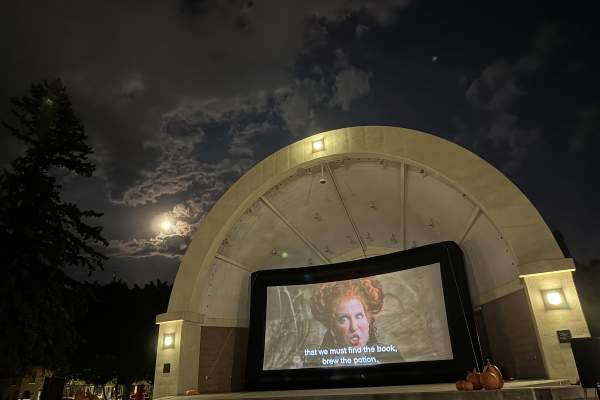 Halloween Outdoor Movie Night