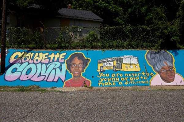 Claudette Colvin Mural