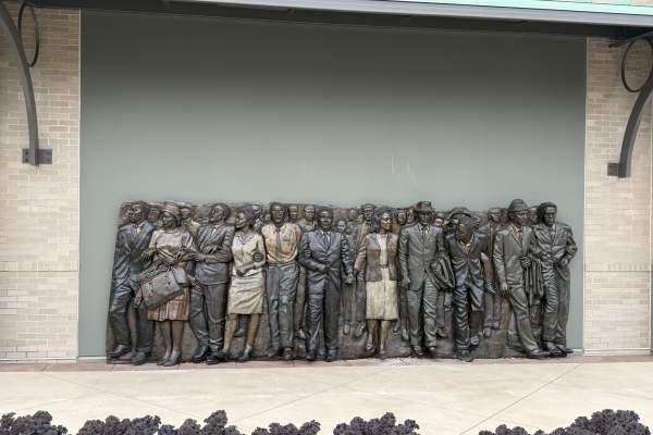 Centennial Hill Bronze Reliefs