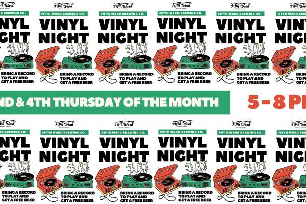 Vinyl Night at Fifth Ward Brewing
