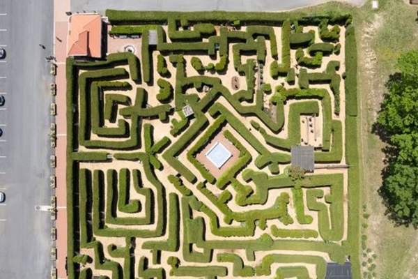 The Garden Maze at Luray Caverns