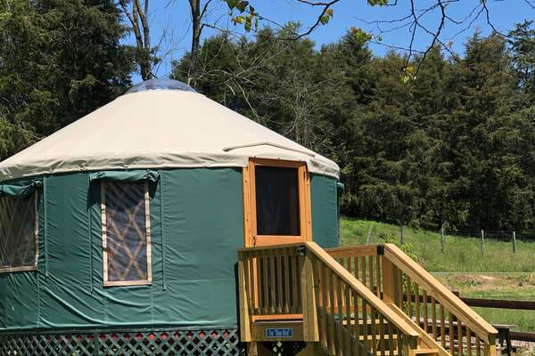 Bluebird Yurt