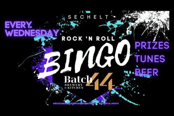 Rock N' Roll Bingo Sechelt