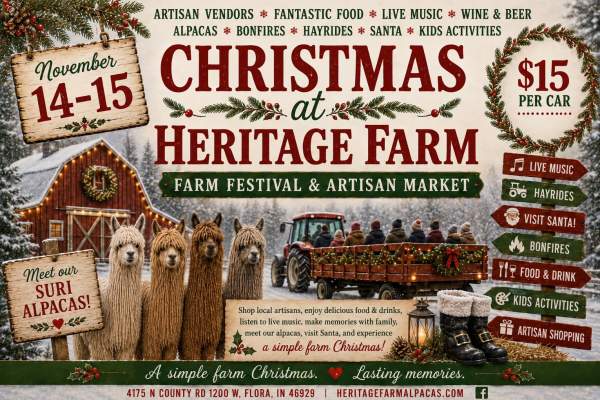 Artisan Christmas Market at Heritage Farm
