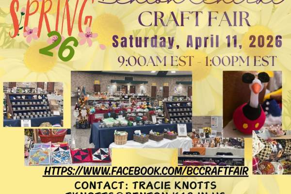 Benton Central Spring Craft Fair