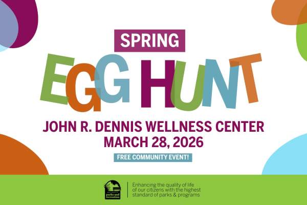 John R. Dennis Wellness Center: Spring Egg Hunt