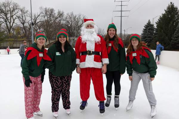 Skate with Santa