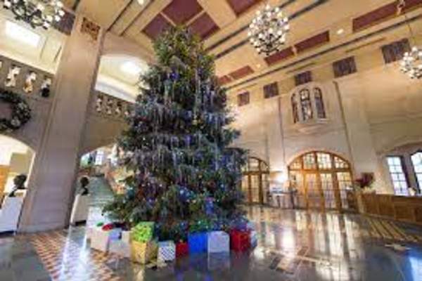 The Christmas Tree Lighting Ceremony at Purdue Union