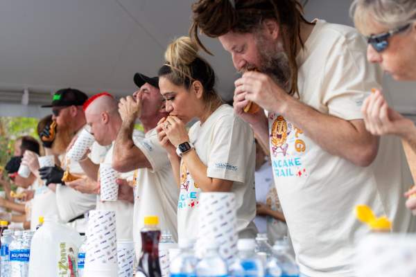 Williamsburg Pancake Festival Day 2: The World Pancake Eating Championship