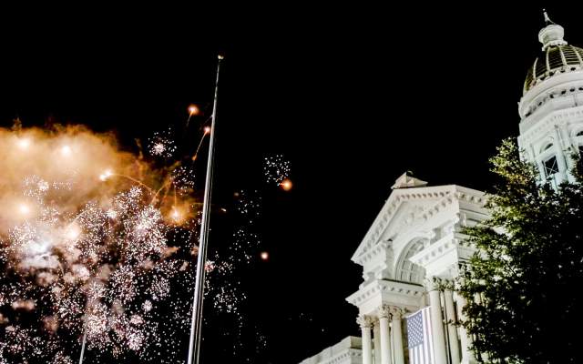 Wyoming State Capitol Celebration