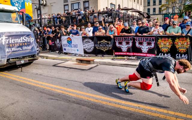 Strongman Truck Pull Hero